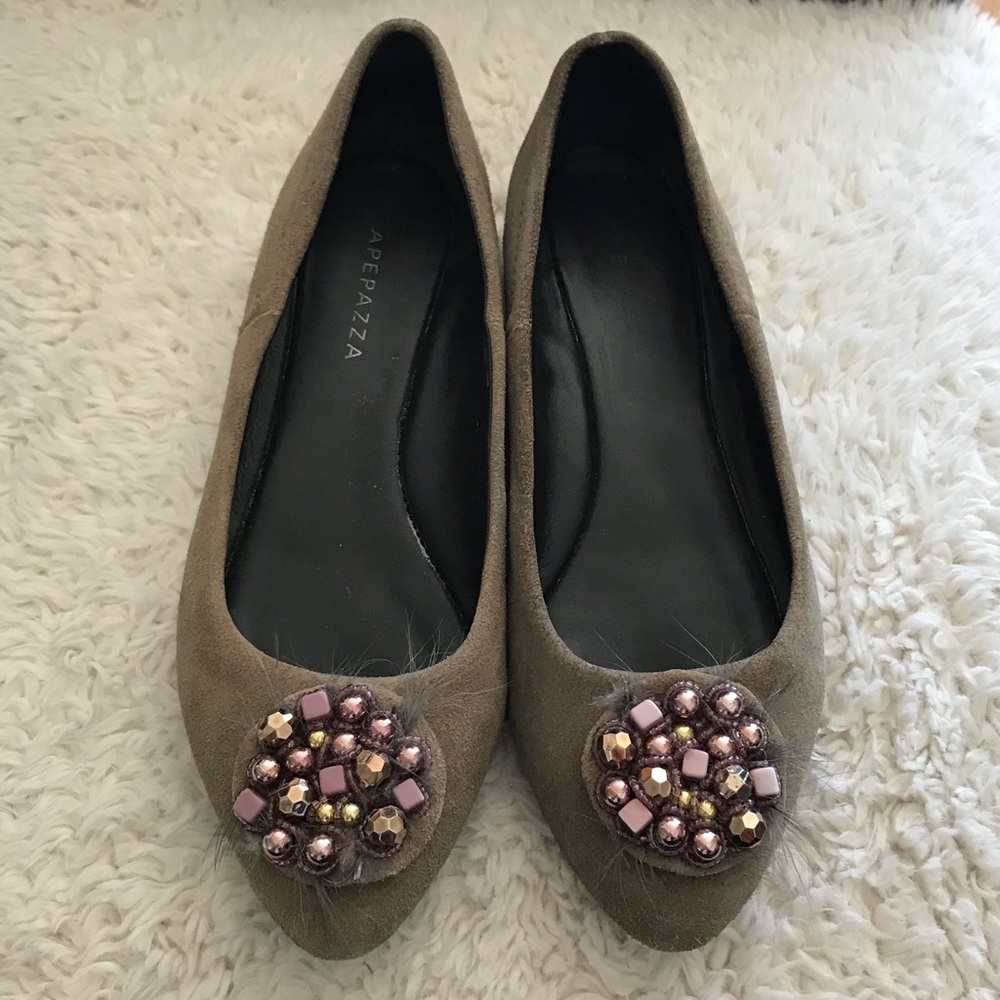 Apepazza Suede Flats